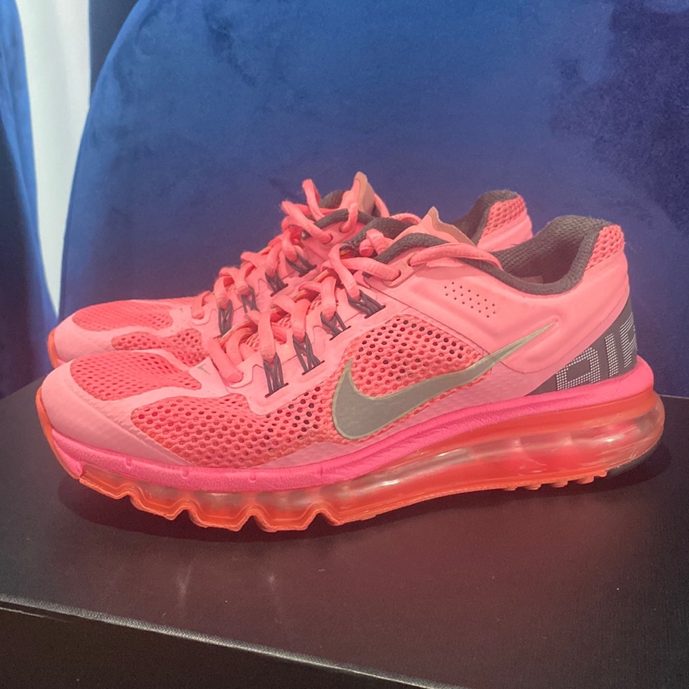 Nike pink air max sneakers